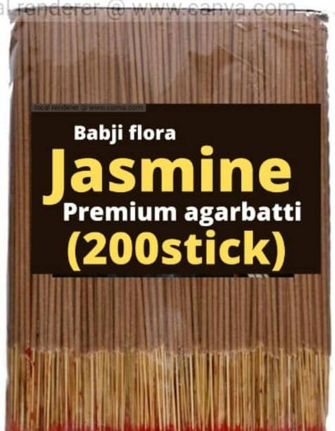 Babji Flora Jasmine agarbatti (200 stick) Jasmine