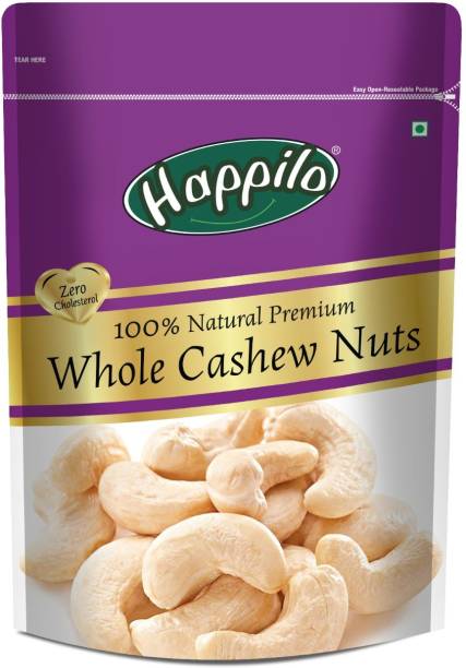 Happilo Premium Natural Whole W320 Cashews