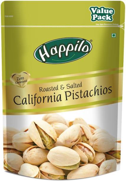 Happilo Premium Californian Roasted & Salted Pistachios Value Pack Pistachios