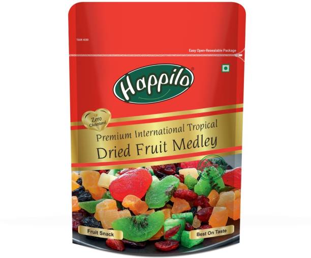 Happilo Premium International Dried Tropical Fruit Medley Assorted Fruit
