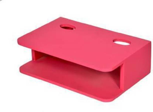 AN Craft Wall TV set up box & wifi stand T.V entertainment unit set up box stand MDF (Medium Density Fiber) Wall Shelf