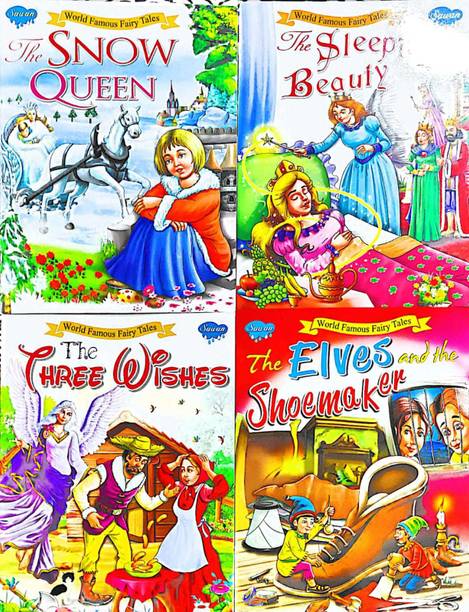 English Fairy Tales- The Snow Queen, The Sleeping Beauty, The Three Wishes, The Elves, And The Shoemaker
