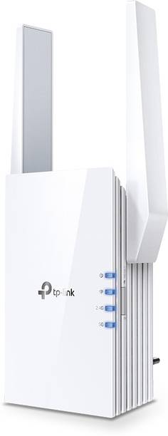 TP-Link RE505X WiFi Range Extender 2.4 GHz, 5 GHz 1500 Mbps Wifi Speed Dual Band External Antenna Ethernet (Cable Broadband)