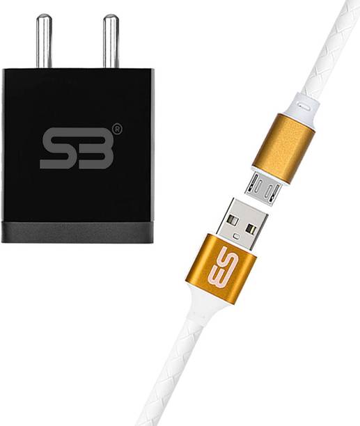 SB 12 W 3.4 A Wall Charger for Mobile with Detachable Cable