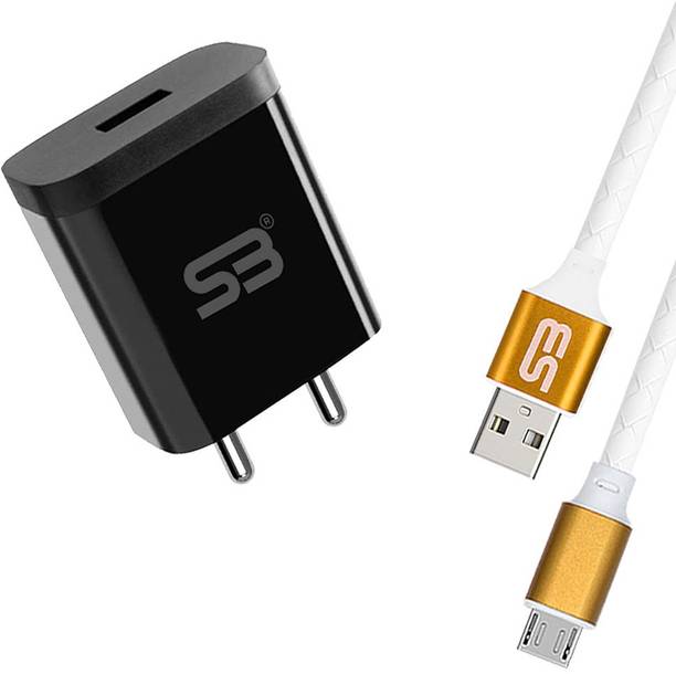 SB 12 W 3.4 A Wall Charger for Mobile with Detachable Cable