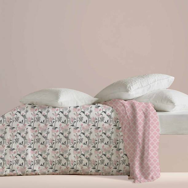 Cotonex Floral Queen AC Blanket for  AC Room