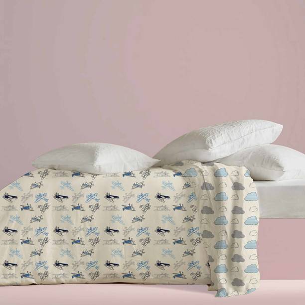 Cotonex Self Design Queen AC Blanket for  AC Room