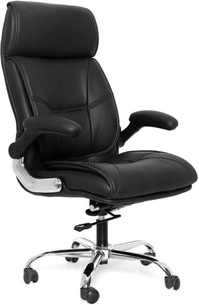 Oakcraft Leatherette Office Adjustable Arm Chair