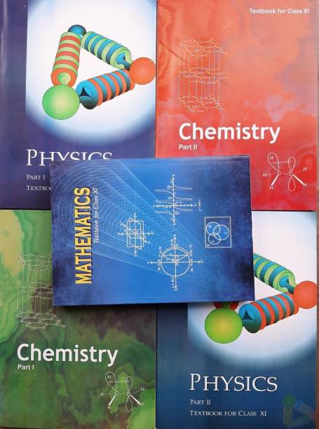 NCERT Physics Part 1 & 2, Chemistry Part -1 & 2 And Mathematics Textbook For Class - 11 ( Set Of 5 Books Combo ) (Paperback, NCERT)(PCM) Complete Books Set For Class 11 (English Medium) - Latest Edition As Per NCERT/CBSE (Paperback, UNKNOWN)