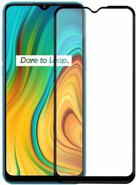 EITANSHA CREATION Edge To Edge Tempered Glass for Realme C15
