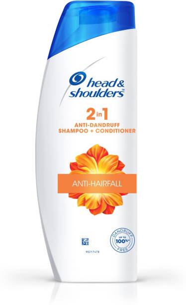HEAD & SHOULDERS 2-in-1 Anti-Hairfall Anti-Dandruff Shampoo + Conditioner in One for Women & Men