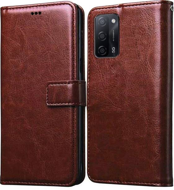 Casotec Flip Cover for Oppo A33 (2020), Oppo A53S, Oppo A53