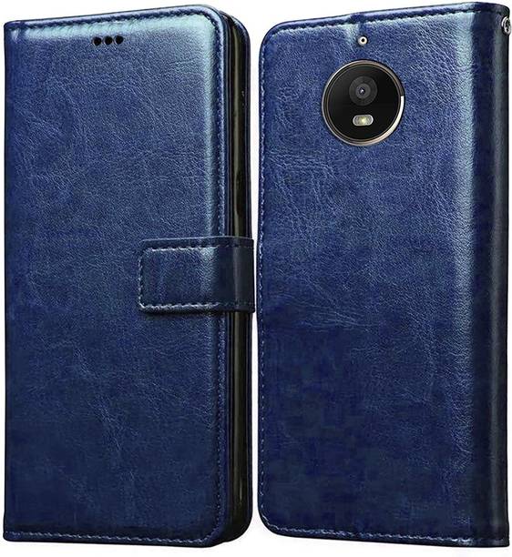 Casotec Flip Cover for Motorola Moto E4 Plus