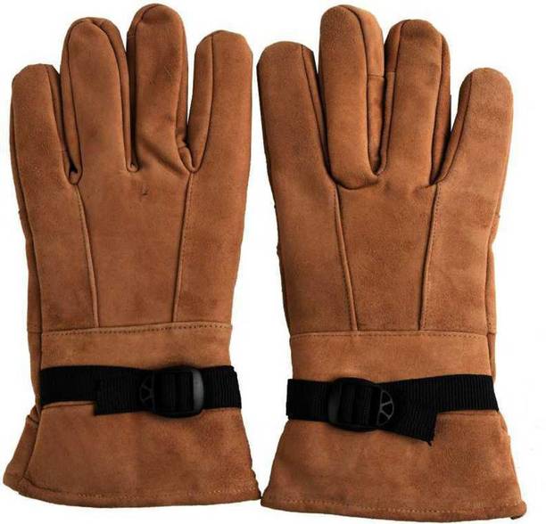 BUWCH Solid Winter Men Gloves