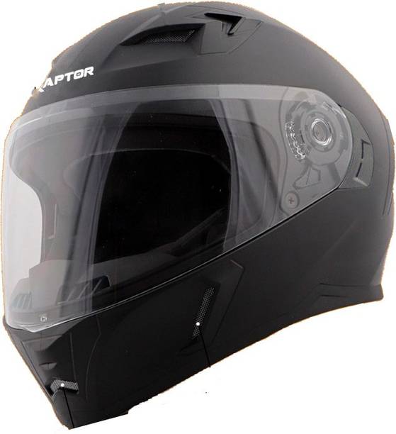 Steelbird SBA-21 HI-QUALITY RAPTOR FULL FACE BLACK 600 MM SIZE (L) Motorsports Helmet