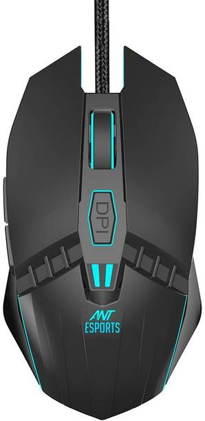 Ant Esports GM 50 Wired Ambidextrous Optical  Gaming Mouse