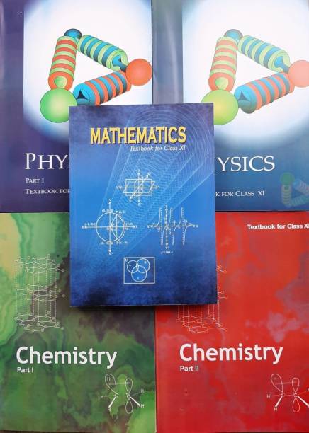 NCERT Class 11th (PCM) Set Of 5 Books Physics Part 1 & 2 Chemistry Part 1 & 2 And Mathematics NCERT Paperback In English MEDUIM (Paperback, NCERT) (Paperback, NCERT)