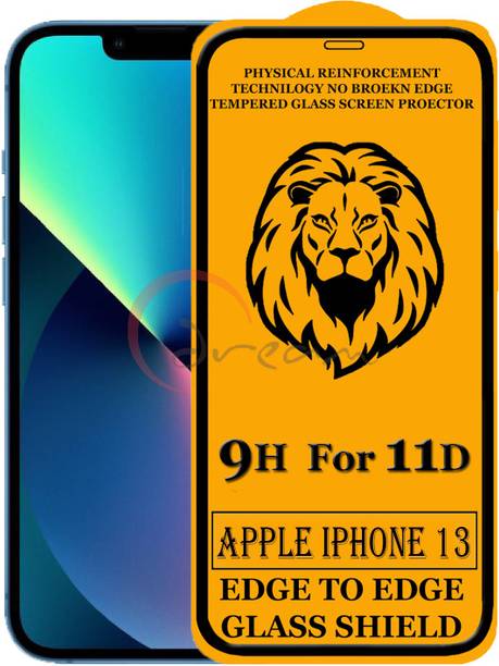 Dream Edge To Edge Tempered Glass for Apple iPhone 13, iPhone 13