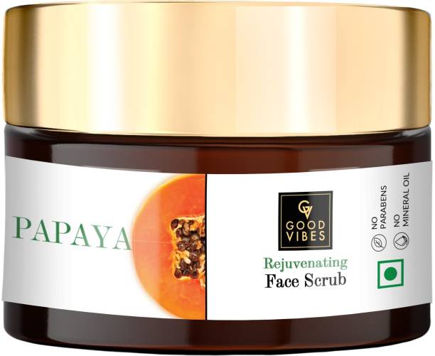 GOOD VIBES Papaya Rejuvenating Face  Scrub