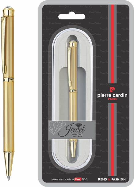 PIERRE CARDIN Jewel Satin Gold Ball Pen
