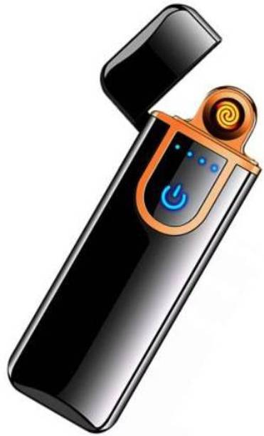 Clairbell IIR_645K_Touch Lighter ||Perfect Gifting For Cigarette Lovers Waterproof Rechargeable Electric Lighter||Battery Indication Touch Screen Sensor Lighter||Eco Friendly ||Unique USB||Cigarette Lighter|| Pocket Friendly|| Size Compact|| IIR_645K_Touch Lighter ||Perfect Gifting For Cigarette Lovers Waterproof Rechargeable Electric Lighter||Battery Indication Touch Screen Sensor Lighter||Eco Friendly ||Unique USB||Cigarette Lighter|| Pocket Friendly|| Size Compact|| Cigarette Lighter