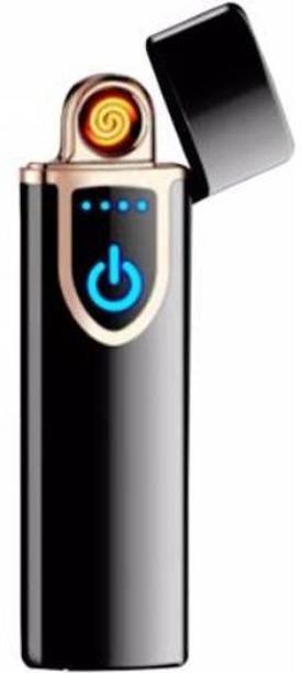 SYARA LLV_639I_Touch Lighter ||Perfect Gifting For Cigarette Lovers Waterproof Rechargeable Electric Lighter||Battery Indication Touch Screen Sensor Lighter||Eco Friendly ||Unique USB||Cigarette Lighter|| Pocket Friendly|| Size Compact|| LLV_639I_Touch Lighter ||Perfect Gifting For Cigarette Lovers Waterproof Rechargeable Electric Lighter||Battery Indication Touch Screen Sensor Lighter||Eco Friendly ||Unique USB||Cigarette Lighter|| Pocket Friendly|| Size Compact|| Cigarette Lighter