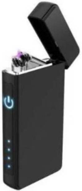 GUGGU NJC_450P_Arc Cigarette Lighter ||Perfect Gifting For Cigarette Lovers Waterproof Rechargeable Electric Lighter||Battery Indication Touch Screen Sensor Lighter||Eco Friendly ||Unique USB||Cigarette Lighter|| Pocket Friendly|| Size Compact|| NJC_450P_Arc Cigarette Lighter ||Perfect Gifting For Cigarette Lovers Waterproof Rechargeable Electric Lighter||Battery Indication Touch Screen Sensor Lighter||Eco Friendly ||Unique USB||Cigarette Lighter|| Pocket Friendly|| Size Compact|| Cigarette Lighter