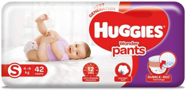 Huggies Wonder Pants Small Size Diapers ( S 42 Pack of 1 ) - S