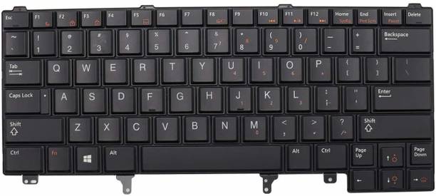 WISTAR Keyboard Without Backlit Compatible with Dell Latitude E5420 E5430 E6220 E6320 E6330 E6420 E6430 E6440 Series Laptop Keyboard Replacement Key
