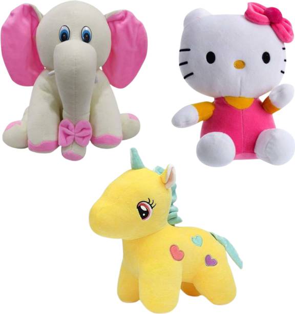 Toyhaven Special combo of Adorable stuffed toys in beautiful colors/  - 25 cm