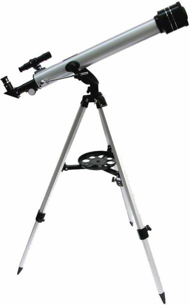 lukzer 1PC High Power Land and Sky Watching Astronomical Telescope Refractor Optical Glass Metal Tube with Tripod Multi Magnification for Kids Adults (F70060) Refracting Telescope