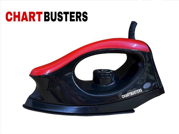 Chartbusters by CHARTBUSTERS VK MAJESTIC CROWN CURVE DESIGN CURVY LOOK 1000-Watt DRY IRON [2-YEAR WARRANTY]] 1000 W Dry Iron