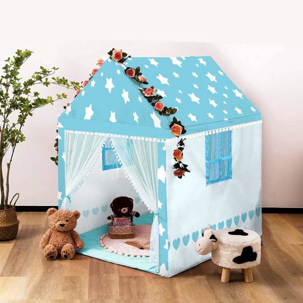 SANGANIENTERPRICE Jumbo Size Extremely Kids Play Tent House for 3-13 Year Old Girls and Boys.
