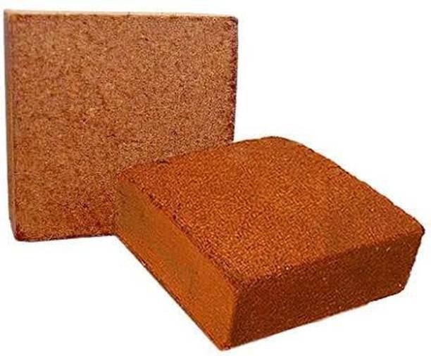YT ENTERPRISES YT COCOPEAT BLOCK | AGROPEAT BLOCK 10KGS | EXPANDS UPTO 150LTRS , FOR ALL SEEDS AND PLANTS (premium quality) COIRPITH PACK OF 2 Manure