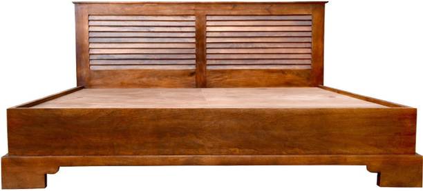 Balaji Wooden Osaka Mango Solid Wood King Bed