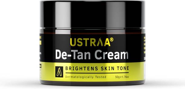 USTRAA De-Tan Cream - Dermatologically Tested - For Tan Removal