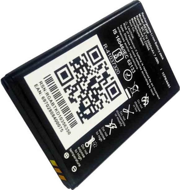 MATSV Mobile Battery For  Jio Jio Phone Model LYF F101K 2000mAh