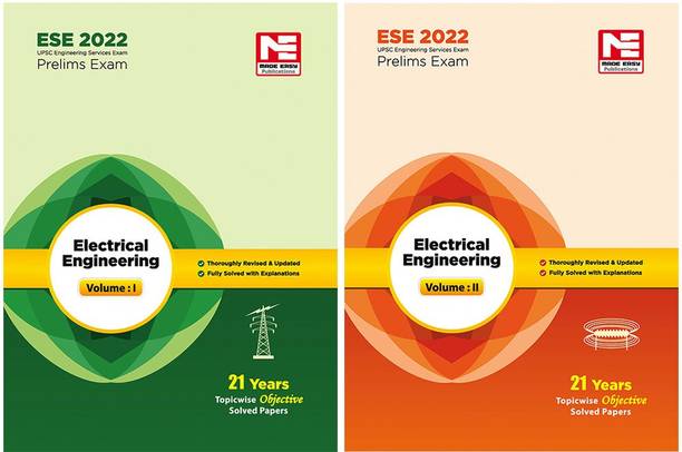 ESE 2022: Preliminary Exam: Electrical Engineering Objective Solved Papers Vol-I&II