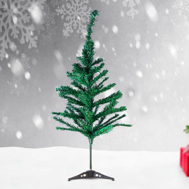 Ferns N Petals Pine 91.44 cm (3.0 ft) Artificial Christmas Tree