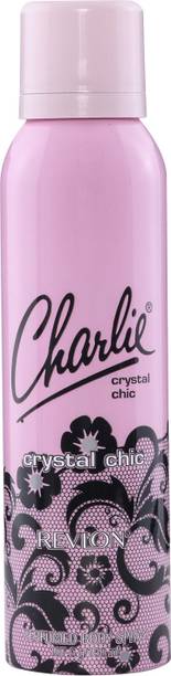 रेव्लॉन Charlie Crystal Chic Perfumed Body Spray for Women  -  महिलाओं के लिए