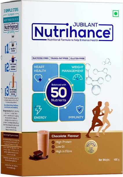 JUBILANT Nutrihance Complete Nutritional Drink Balanced with 50 Vital Nutrients | Nutrition Drink