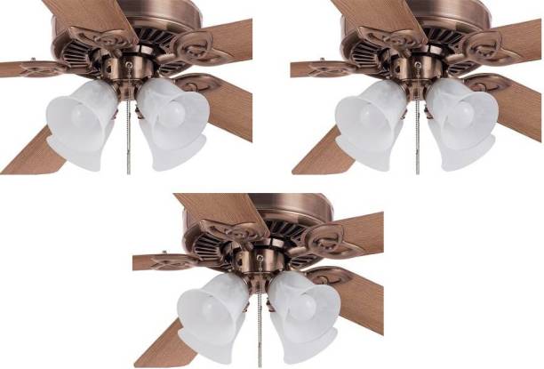Orient Electric Electric Subaris pack of 3 1300 mm 5 Blade Ceiling Fan