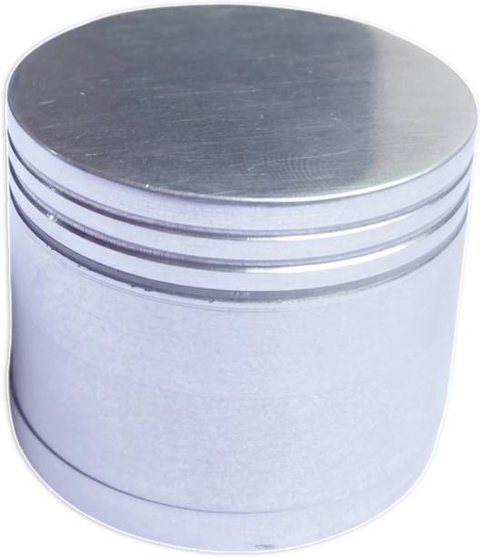 moonx 42mm silver herb crusher / Hand Muller Grinder