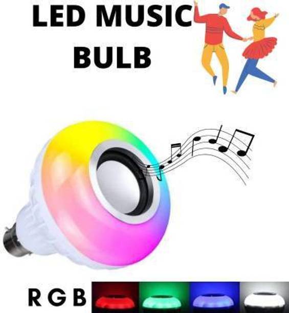 SUCHETA Smart Bulb With Bluetooth Speaker Music Light Bulb with Music Sync, Wi-Fi Enabled Smart Bulb