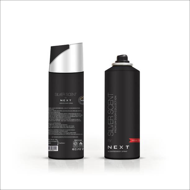 NEXT SILVER SCENT BODY SPRAY Deodorant Spray  -  For Men & Women