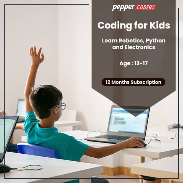 PepperCoders Online Coding for Kids EC - Beginner-3 Months (Grade 5&6)