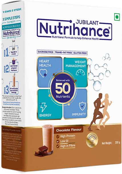 JUBILANT Nutrihance Complete Nutritional Drink Balanced with 50 Vital Nutrients |