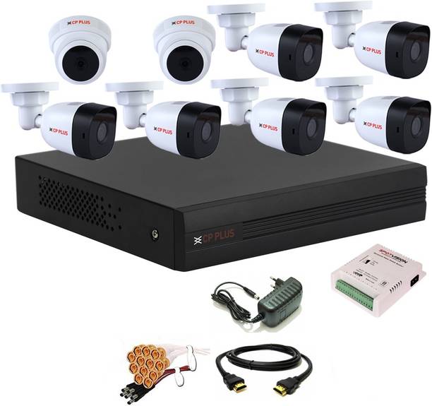 CP PLUS 8 Channal HD DVR 1080p 1Pcs,Bullet HD Camera Pl...