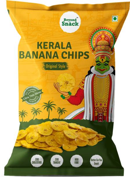 Beyond Snack Kerala Banana Chips Original Style Pack of 3 Chips