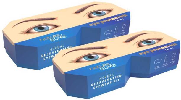 Nature Sure Large Eye Protect Kit for Digital Eye Strain in Men & Women - 2 Packs